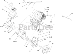 Toro 38518 (CCR 3650) - Toro 20" GTS Snow Thrower (SN: 270000001 - 270010000) (2007)