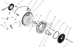 Toro 73470 (518 xi) - Toro Garden Tractor (SN: 089000001 - 089999999) (1998) Group 5-Ignition/electrical (models 73540 73541)