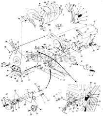 MTD 190-930-000 - MTD 40" Snow Thrower Attachment (1987)