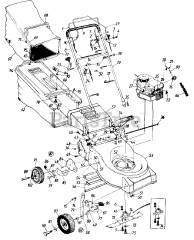 MTD 120-448R000 - MTD Walk-Behind Mower (1990)