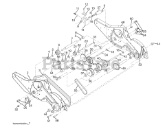 Husqvarna DRT 900 (960930008-02) - Husqvarna Rear-Tine Tiller (2009-04) Transmission