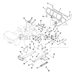 Snapper 7060881 - Snapper 42" YT Series Dozer Blade