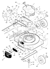 Murray 22785x8A - Murray 22" Walk-Behind Mower (1996)