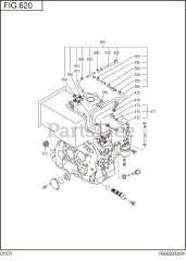 Subaru Robin DY272DD5470 (DY27-2) - Subaru Robin Engine, Diesel 620 Fuel &amp; Lubricant