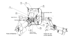 Cub Cadet A127 (39A-127-100) - Cub Cadet 4x2 Electric Bed Lift Adapter General Assembly