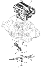 Ariens 911173 (LMP) - Ariens Razor 21" Push Walk-Behind Mower (SN: 020764 - 021095)
