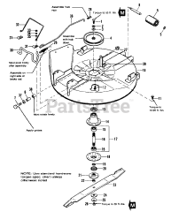 Simplicity 1690529 - Simplicity 26" Mower Deck