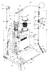 Shindaiwa SP 415 - Shindaiwa Manual Sprayer, Backpack