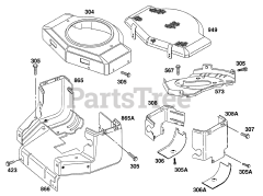 Briggs & Stratton 402707-1213-01 - Briggs & Stratton Vertical Engine