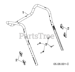Poulan Pro PR 240 (961920067-02) - Poulan Pro Snow Thrower (2015-06) HANDLE