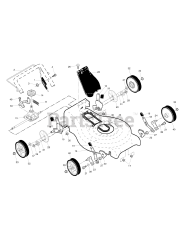 Murray 21V82L30X8A (96147001704) - Murray 21" Walk-Behind Mower (2010)