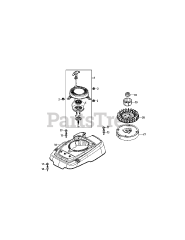 MTD 1P70L0A - MTD Engine 1P70L0A Flywheel &amp; Shroud