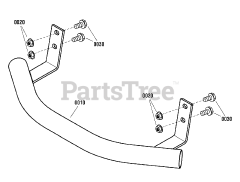 Snapper 1695597 - Snapper Front Bumper Kit Front Bumper Group