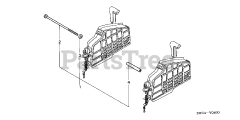 Honda BF130 A2 XA (BZBE) - Honda Marine Engine, Made in Japan (SN: BZBE-1300001 - BZBE-1400000) BOLT KIT