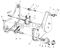 MTD 19766-8 - MTD Tiller Attachment (1988)