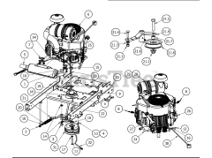 Bad Boy Revolt - Bad Boy Stand-On Mower (2020) ENGINE - KAWASAKI FX-691