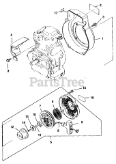 Homelite LRX 4500 (UT-03820) - Homelite Generator Starter