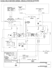 Ferris SRS Z2 (5901465) - Ferris SRS Z2 Series 52" Stand-On Mower, 28hp Briggs & Stratton Electrical Schematic - Charging Circuit S/N: 2017576822 &amp; Below