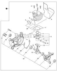 Shindaiwa T 262 - Shindaiwa String Trimmer (SN: U87512001001 - U87512999999)