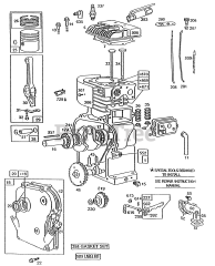 Briggs & Stratton 130732-5005-XX - Briggs & Stratton Vertical Engine