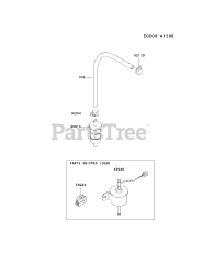 Kawasaki FD620D-AS13 - Kawasaki Engine FUEL-TANK/FUEL-VALVE