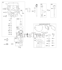 Briggs & Stratton 44L777-0282-B2 - Briggs & Stratton Vertical Engine Engine Sump, Lubrication