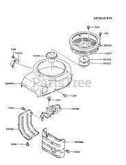 Kawasaki FB460V-BS22 - Kawasaki Engine COOLING-EQUIPMENT