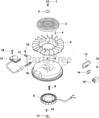 Kohler CV15-41503 - Kohler Command PRO Engine, Basic Version, 15hp, 11.2kW Ignition/Electrical 5-27-201