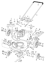 Homelite M-19 (990859) - Homelite Walk-Behind Mower