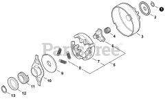 Echo CS-590 - Echo Chainsaw (SN: C69015001001 - C69015999999) Parts ...