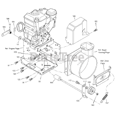 Snapper H 924RX (1695513) - Snapper 24" Snow Thrower, 9hp (2009)