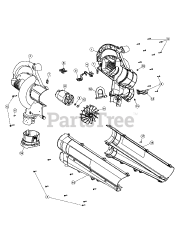 MTD MTD EBV (41ABESPG978) - MTD Blower