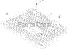 Toro 132-6920 - Toro Floor Mat Kit for Steering Wheel Mower