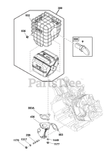 Briggs & Stratton 25E337-0033-F1 - Briggs & Stratton Horizontal Engine