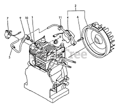 Echo TP-2000 - Echo Trash Pump Ignition, Stop Switch
