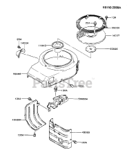 Kawasaki FB460V-HS04 - Kawasaki Engine COOLING-EQUIPMENT