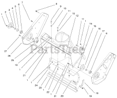 Toro 38418 (CCR 2400) - Toro Snow Thrower (SN: 099000001 - 099999999) (1999)