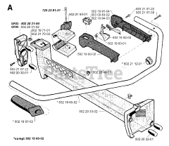 Jonsered GR 32 - Jonsered String Trimmer (1994-02) HANDLE CONTROLS