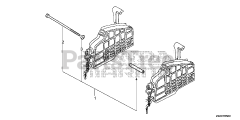 Honda BF250 A XXCA (BBJJ) - Honda Marine Engine, Made in Japan (SN: BBJJ-8000001 - BBJJ-9999999) BOLT KIT