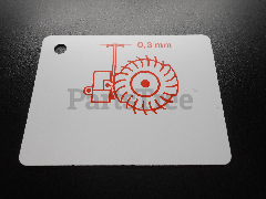 Jonsered 502513402 Air Gap Gauge - image 2