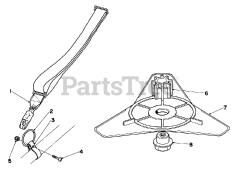 Toro 51604 (TC 400) - Toro String Trimmer (SN: 003000001 - 003999999) (1983)