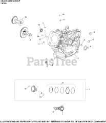 Kohler CH395-0108 - Kohler Command PRO Engine, Basic Version, 9.5hp, 7.1kW Crankcase