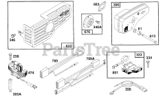 Briggs & Stratton 121802-3414-01 - Briggs & Stratton Vertical Engine Muffler, Electrical