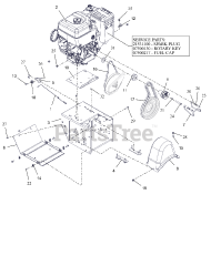 Ariens 926332 (ST 28 DLE) - Ariens Professional 28" Snow Blower, Briggs & Stratton (SN: 001051 & Above)