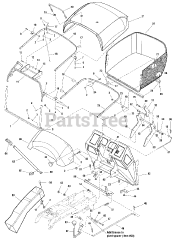 Snapper RD 2140 (2690774) - Snapper LT300 Series 40" Lawn Tractor, 21hp