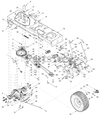 Yard Machines 14AT808H129 - Yard Machines Garden Tractor (2003) (Home Depot)