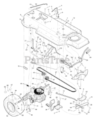 Briggs & Stratton 42910x192C - Briggs & Stratton 42" Lawn Tractor (1996)