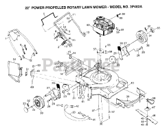 Electrolux/AYP 3P402 A - Electrolux/AYP Walk-Behind Mower