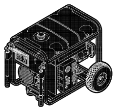 Snapper 030216-0 - Snapper 6,200 Watt Portable Generator