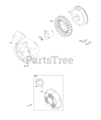 Briggs & Stratton 25D137-0001-H1 - Briggs & Stratton Horizontal Engine